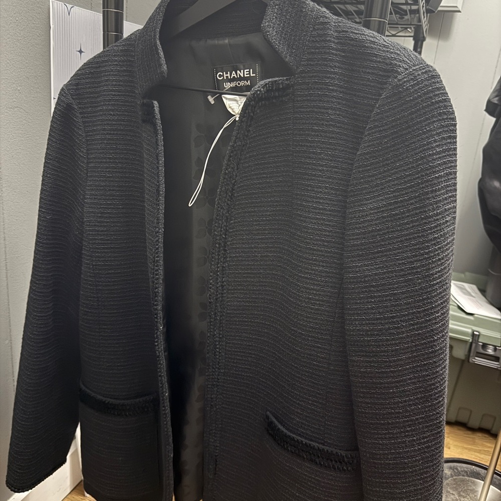 Authentic Chanel Elegant Black Jacket. Elevate Yo… - image 1
